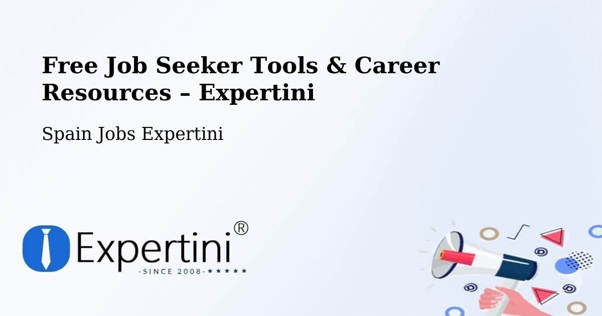 Free Job Seeker Tools & Career Resources – El Escorial - El Escorial, Spain Jobs Expertini